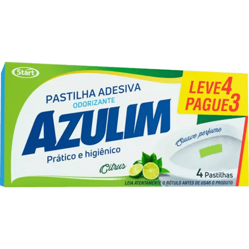 DESINF. SANIT. AZULIM PAST. ADESIV. CITRUS 3UN