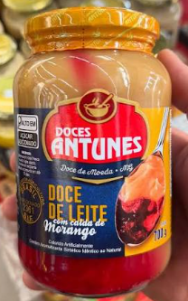 DOCE DE LEITE C/MORANGO ANTUNES 700G