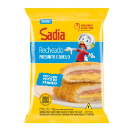EMPANADOS DE FRANGO/QUEIJO SADIA 110G