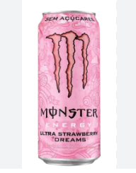 ENERGY MONSTER ULTRA STRAWBERRY 473ML