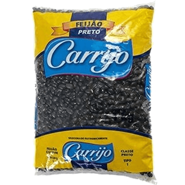 FEIJAO CARRIJO PRETO 1KG