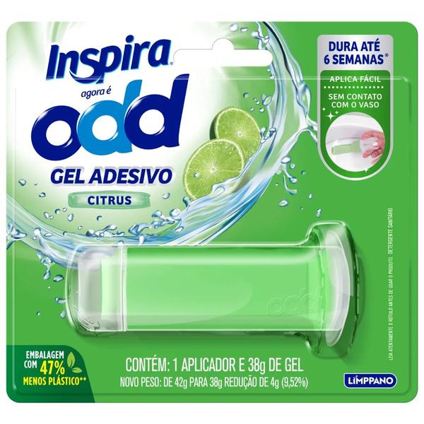 GEL ADESIVO LIMPPANO ODD CITRUS 38G