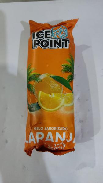 GELO SABORIZADO ICE POINT LARANJA 190G