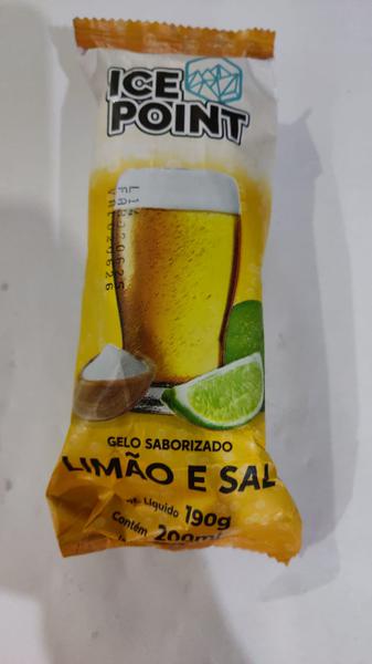 GELO SABORIZADO ICE POINT LIMAO E SAL 190G