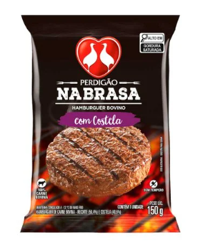 HAMB. NA BRASA PERDIGAO COSTELA 150G