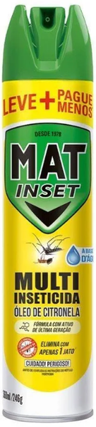 INSETICIDA  MAT INSET A.M.INSET CITR 33%GT 360ML