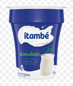 IOGURTE ITAMBE NATURAL MILK DESNATADO170G