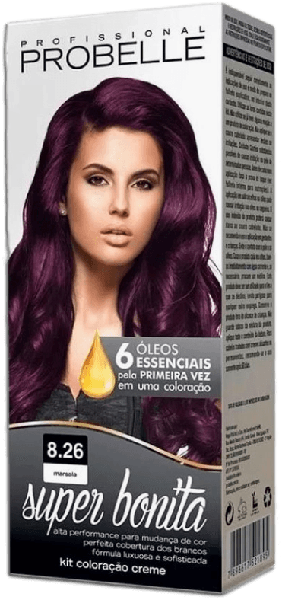 KIT COLOR SUPER BONITA 8.26 MARSALA