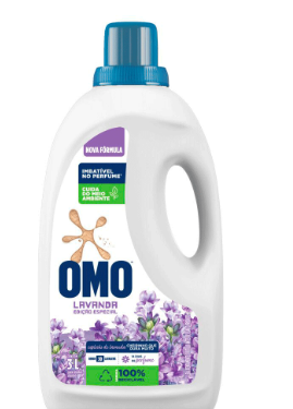 LAVA ROUPAS LIQ. OMO LAVANDA 3L