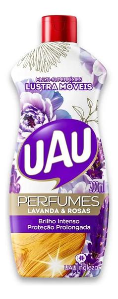 LUSTRA MOVEIS UAU LAVANDA E ROSAS 200ML