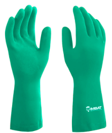 LUVA LATEX IMBAT N9 VERDE G