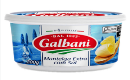 MANTEIGA GALBANI EXTRA C/SAL 200G