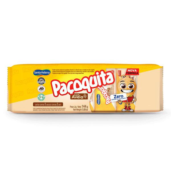 PACOQUITA ZERO C/AVEIA 144G