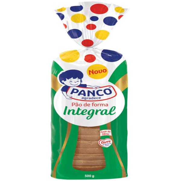 PAO DE FORMA DE INTEGRAL PANCO 500G