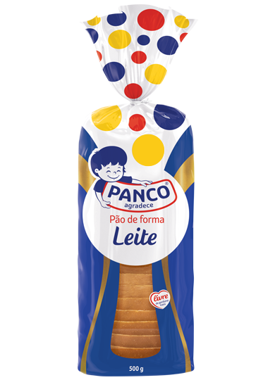 PAO DE FORMA DE LEITE PANCO 500G