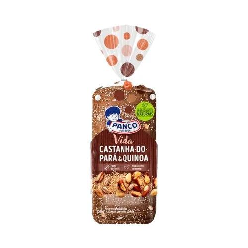 PAO DE FORMA PANCO CAST.DO PARA E QUINOA 350G