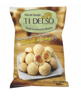 PAO DE QUEIJO TI DELSO PREMUIM REC.FRANGO 1KG