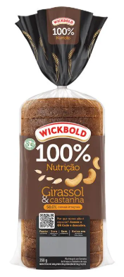 PAO  WICKBOLD GIRASSOL E CASTANHA 100%
