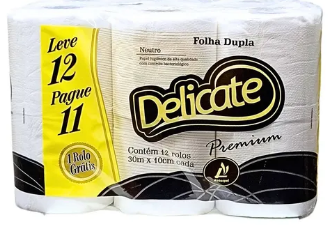 PAP. HIG. DELICATE PREMIUM C/12 30M