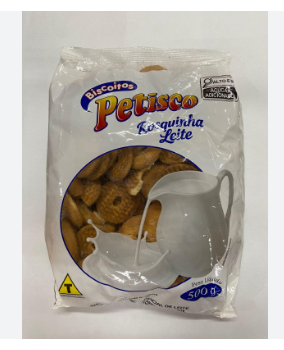 ROSQUINHA  PETISCO LEITE 500G