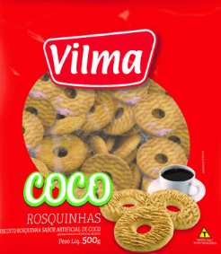 ROSQUINHA VILMA COCO 500G
