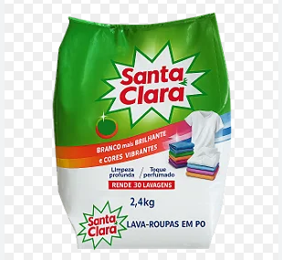 SABAO EM PO SANTA CLARA  2,4KG