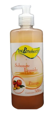 SABONETE  LIQUIDO TOK BOTHANICO PESSEGO 500ML