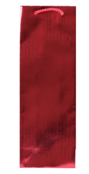 SACOLA DE PAPEL P/VINHO METALIZADA UN