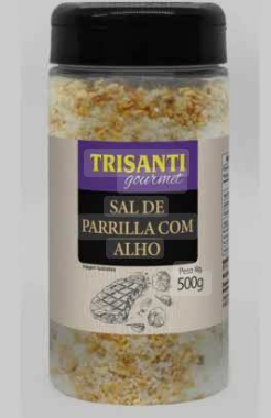 SAL DE PARRILLA C/ALHO TRISANTI 500G
