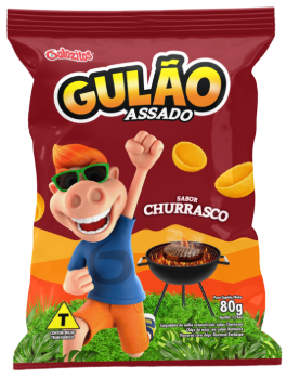 SALG. GULAO CHURRASCO 80G