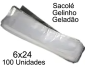 SAQUINHO PCHUP CHUP 5X23 CM C/100 UN