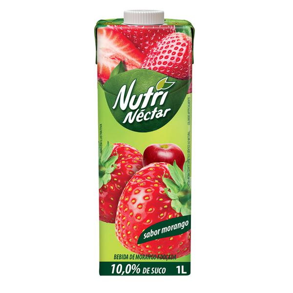 SUCO NUTRI MORANGO 1L