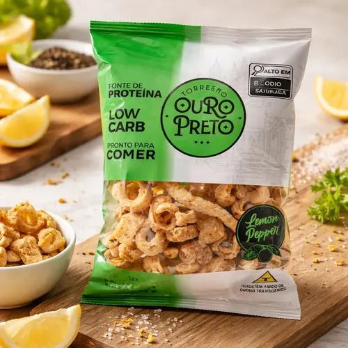TORRESMO OURO PRETO LEMON PEPPER 40G