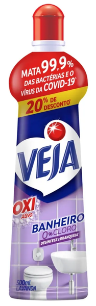 VEJA  BANHEIRO OXI LAVANDA 500ML