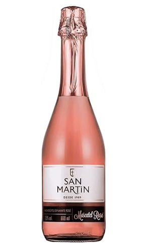 VINHO ESPUMANTE SAN MARTIN MOSCATEL ROSE 660ML