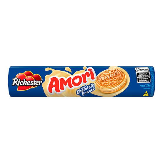 BISC AMORI CHOC BRANCO 125G