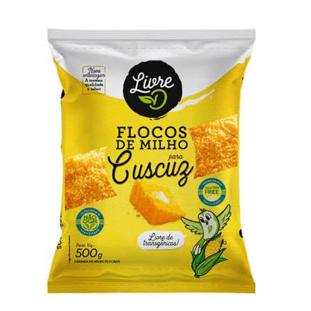 FLOCOS DE MILHO LIVRE D 500G