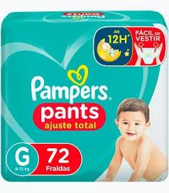 FRALDA PAMPERS PANTS GIGA G C/72
