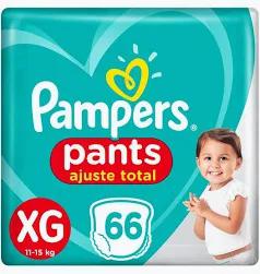 FRALDA PAMPERS PANTS GIGA XG C/66