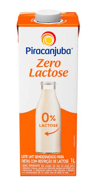 LEITE UHT SEMIDESN Z.LACTOSE PIRACANJUBA 1L