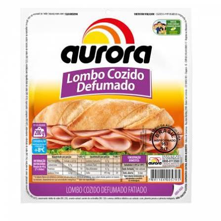 LOMBO COZIDO DEFUMADO AURORA  200G