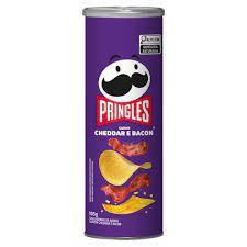 BATATA PRINGLES CHEDDAR/BACON 105G