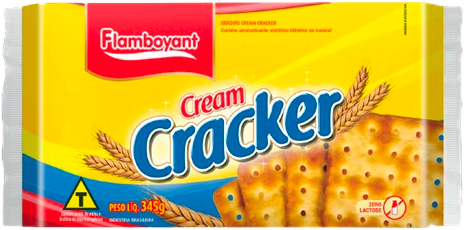 BISCOITO FLAMBOYANT CREAM CRACK 345G