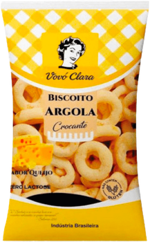 BISCOITO QUEIJO ARGOLA VOVO CLARA 150G
