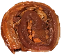 CARNE SUINA BARRIGADA RECHEADA AZM