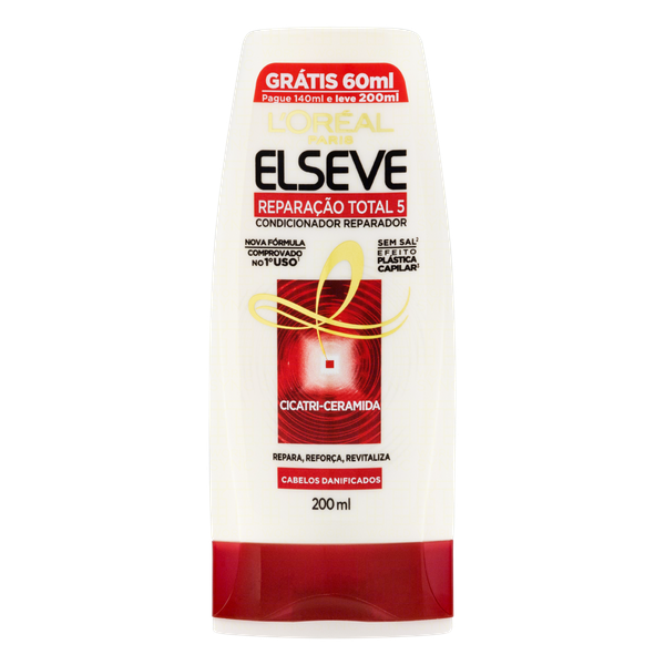 CONDICIONADOR ELSEVE REPACAO TOTAL 5 200ML
