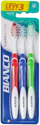 ESCOVA  DENTAL BIANCO CLEAN ACTION MACIA 3UN