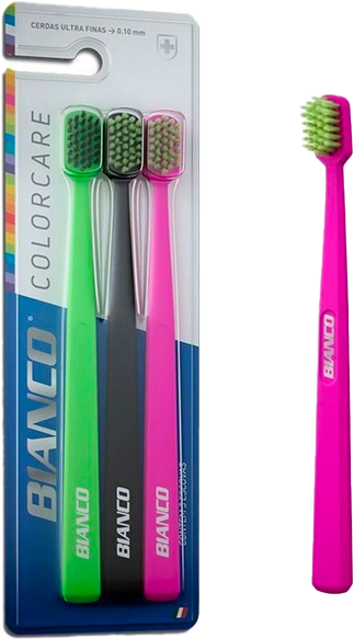 ESCOVA DENTAL BIANCO COLORCARE EX.MACIA 3UN