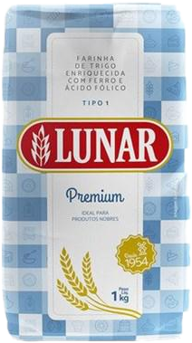 FARINHA DE TRIGO LUNAR PREMIUM 1KG
