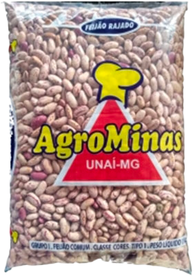 FEIJÃO CARIOCA AGROMINAS TP1 5KG